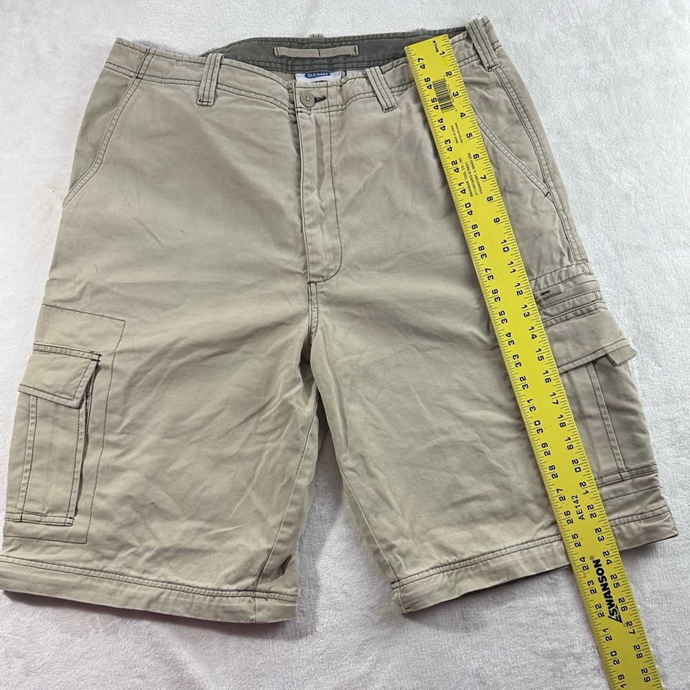 Oldβ Navy Menβs Cargo Convertible Pants Khaki Beige 36x30 Zip-Off Hiking Outdoor - Picture 14 of 14